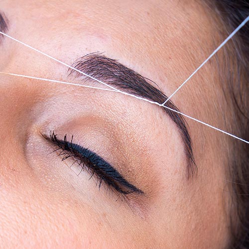 EYEBROW THREADING